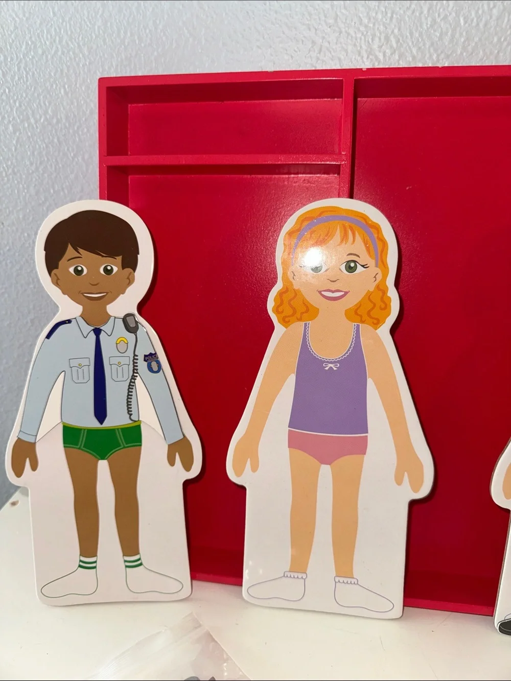 Excellerations (Career) Magnetic Dressing Dolls  Set Educational Creative Play